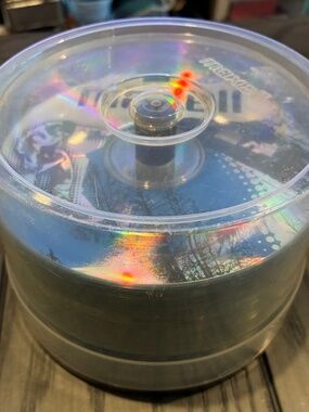 Lot of 43 New Unused MAXELL CD-R Recordable Compact Discs on Spindle~700MB/80min
